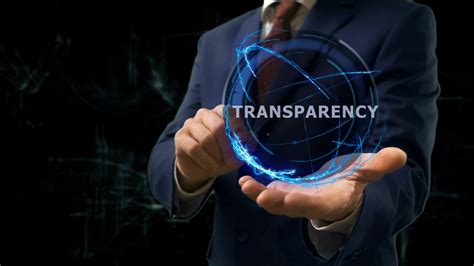 The Meaning of Transparency in Business